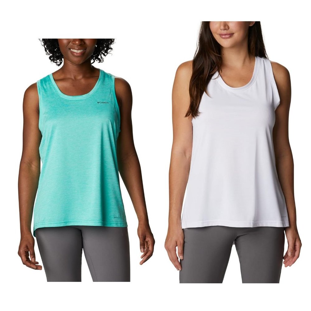 SOILED Columbia Women's Quick Dry Hike Tank Top Multicolor Size XS-2XL $50 K378